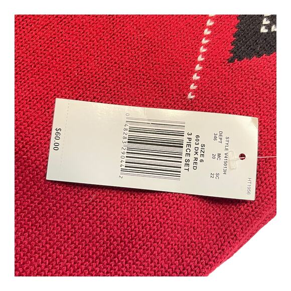 Van Heusen Boys 3-Piece Shirt & Vest Set Size 6 NWT $60 Missing Pants - Picture 4 of 8